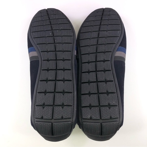 To Boot New York Adam Derrick Men’s Ocean Drive Suede Navy Blue Loafers - Picture 7 of 9